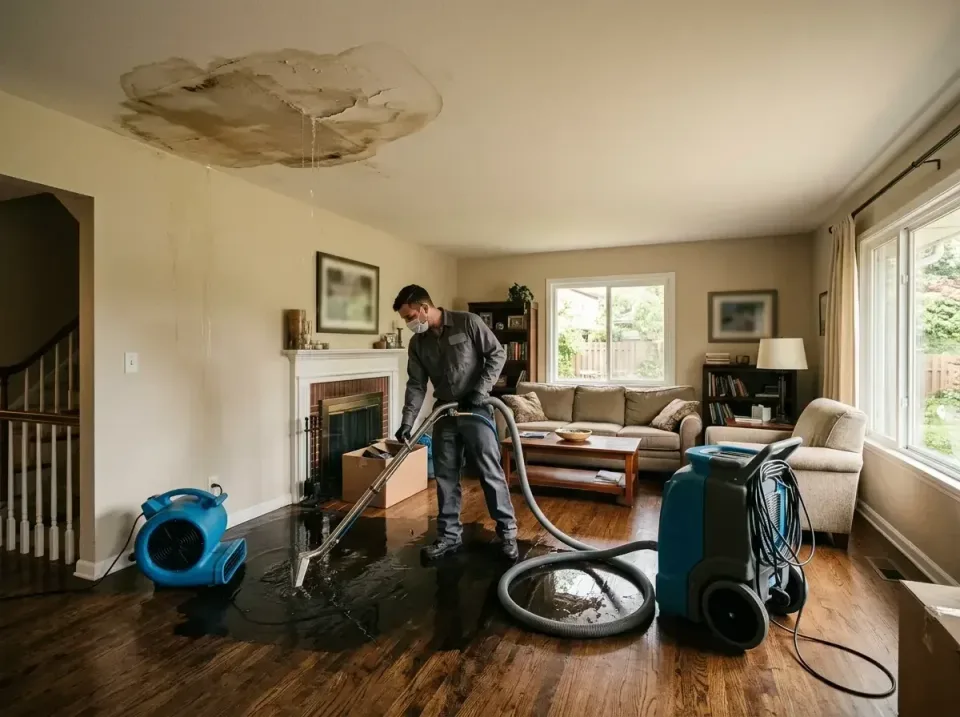 attic-pipe-burst-ceiling-drip-008 — frequently asked questions, Water Damage Restoration & Carpet Care in Lewiston, UT